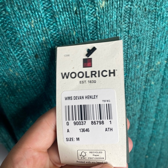 NWT Woolrich Women’s Sweater Knit Agate Heather - Picture 4 of 8